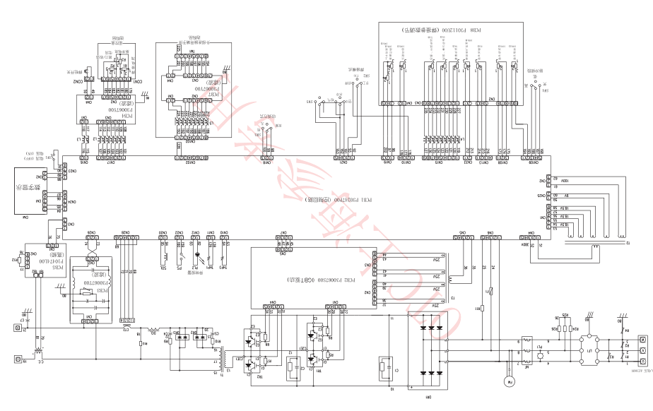 OTC焊機VRTP400III（S-3）的電氣圖