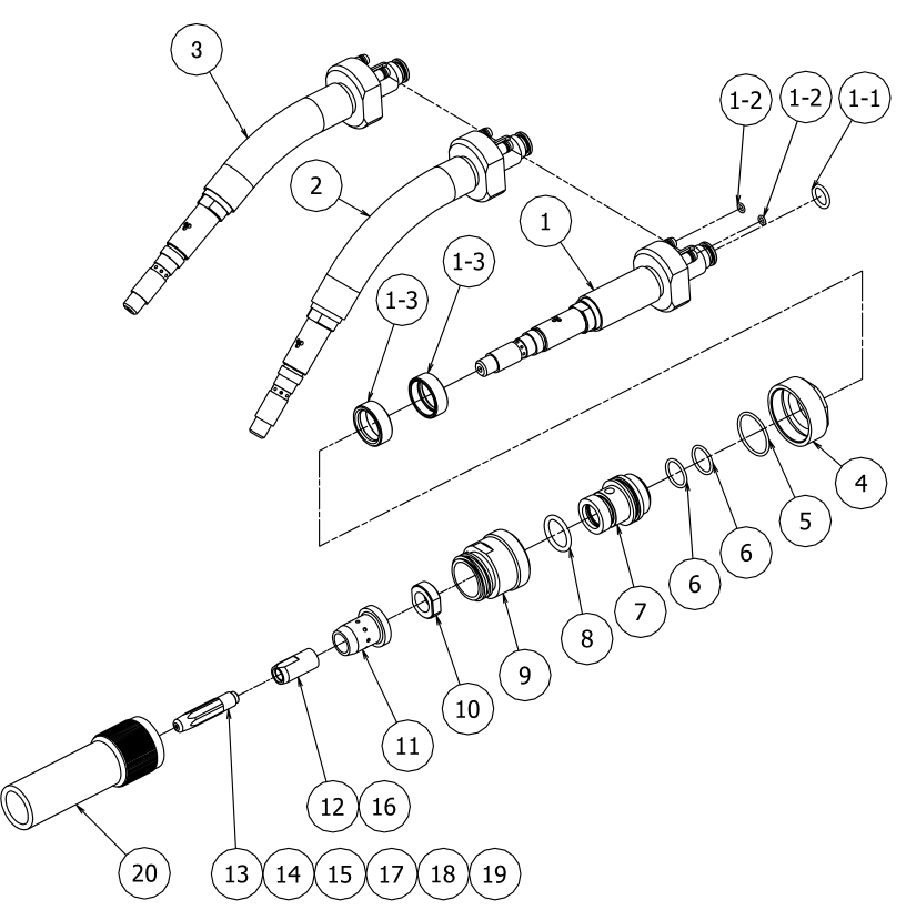 RTW5000H,RTW5000L,RTW5000S,分解圖